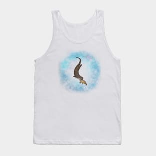 North American River Otter & Fish 2 Tank Top